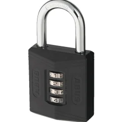 Hot Abus 158/50 KODELÅS 50 MM SORT 1 STK