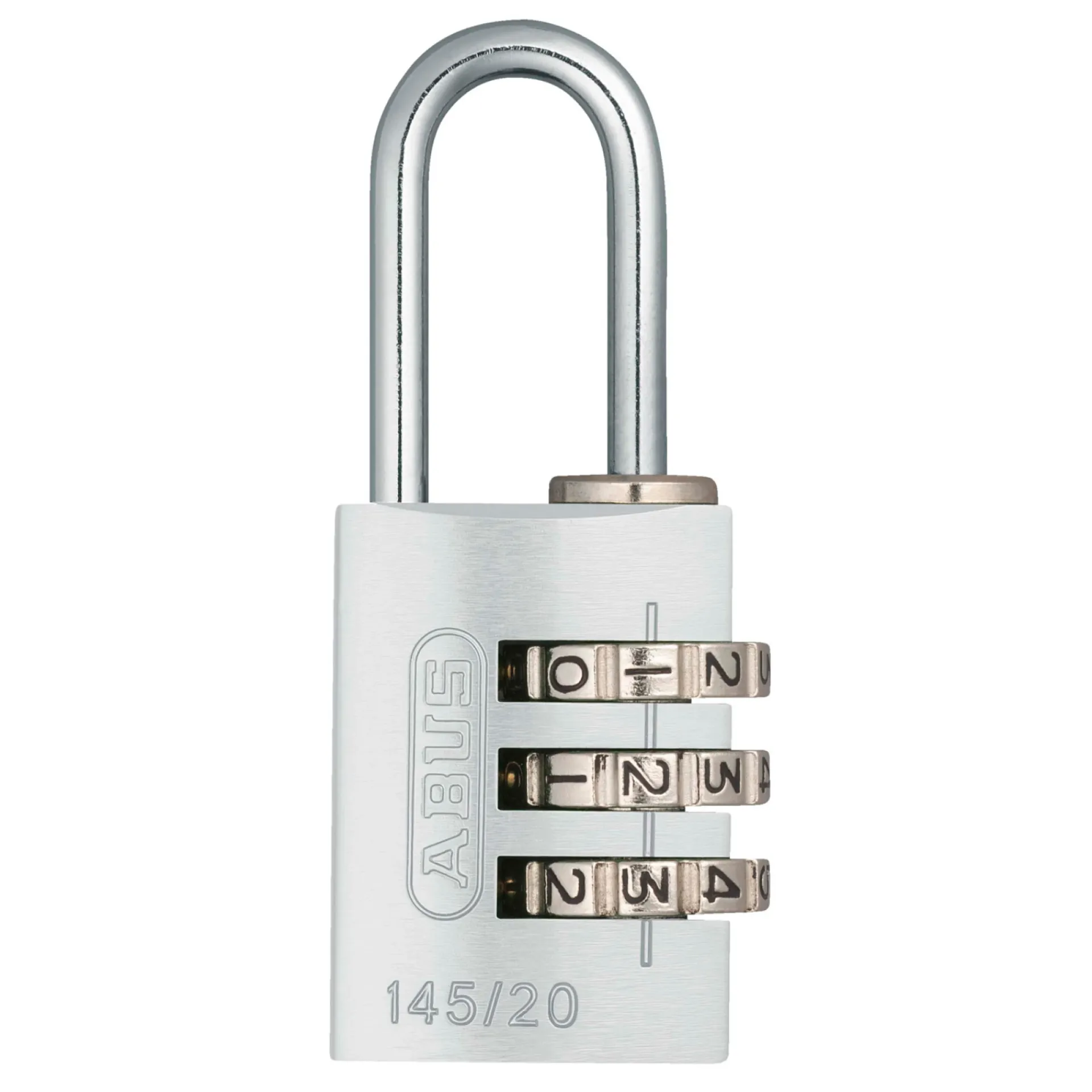 Outlet Abus 145/20 KODELÅS 52,5X22,5X13,5 MM SØLV 1 STK