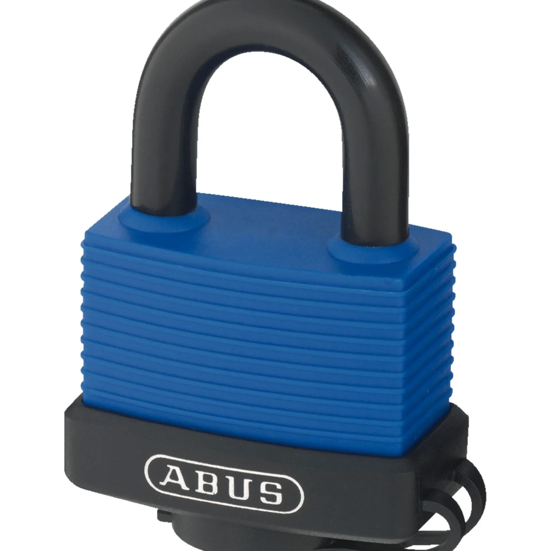 Sale Abus 70IB/45 HÆNGELÅS 45 MM SORT/BLÅ 1 STK