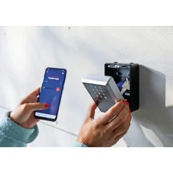 Discount Abus KEYGARAGE 787 SMART BLUETOOTH VÆGMONTERING NØGLEBOKS 82.50 X 120 MM