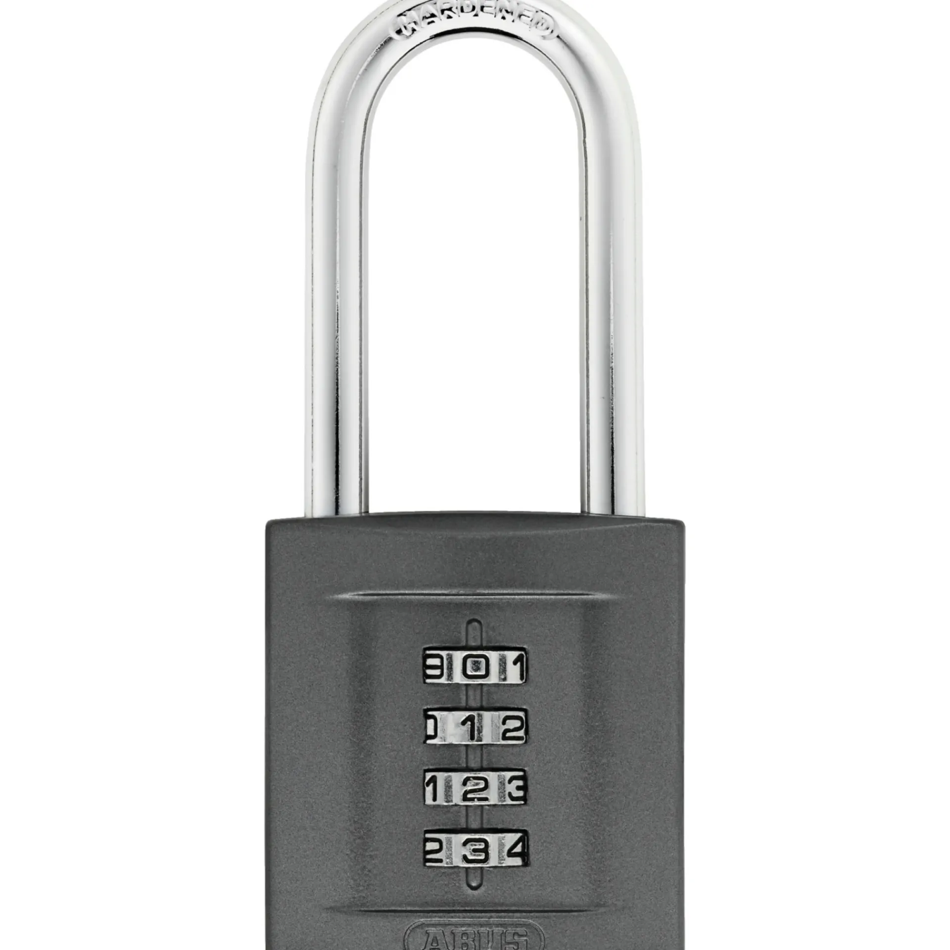 Best Abus KODEHÆNGELÅS 158/50 HB50 HÆNGELÅS 121X52X57 MM GRÅ 1 STK