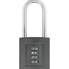 Hot Abus KODEHÆNGELÅS 158/50 HB80 HÆNGELÅS 121X52X80 MM GRÅ 1 STK