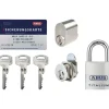 Clearance Abus NX21 LÅSESÆT NIKKEL SÆT