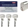 Best Abus NX21 N1L457-2 CYLINDERRING NIKKEL SÆT