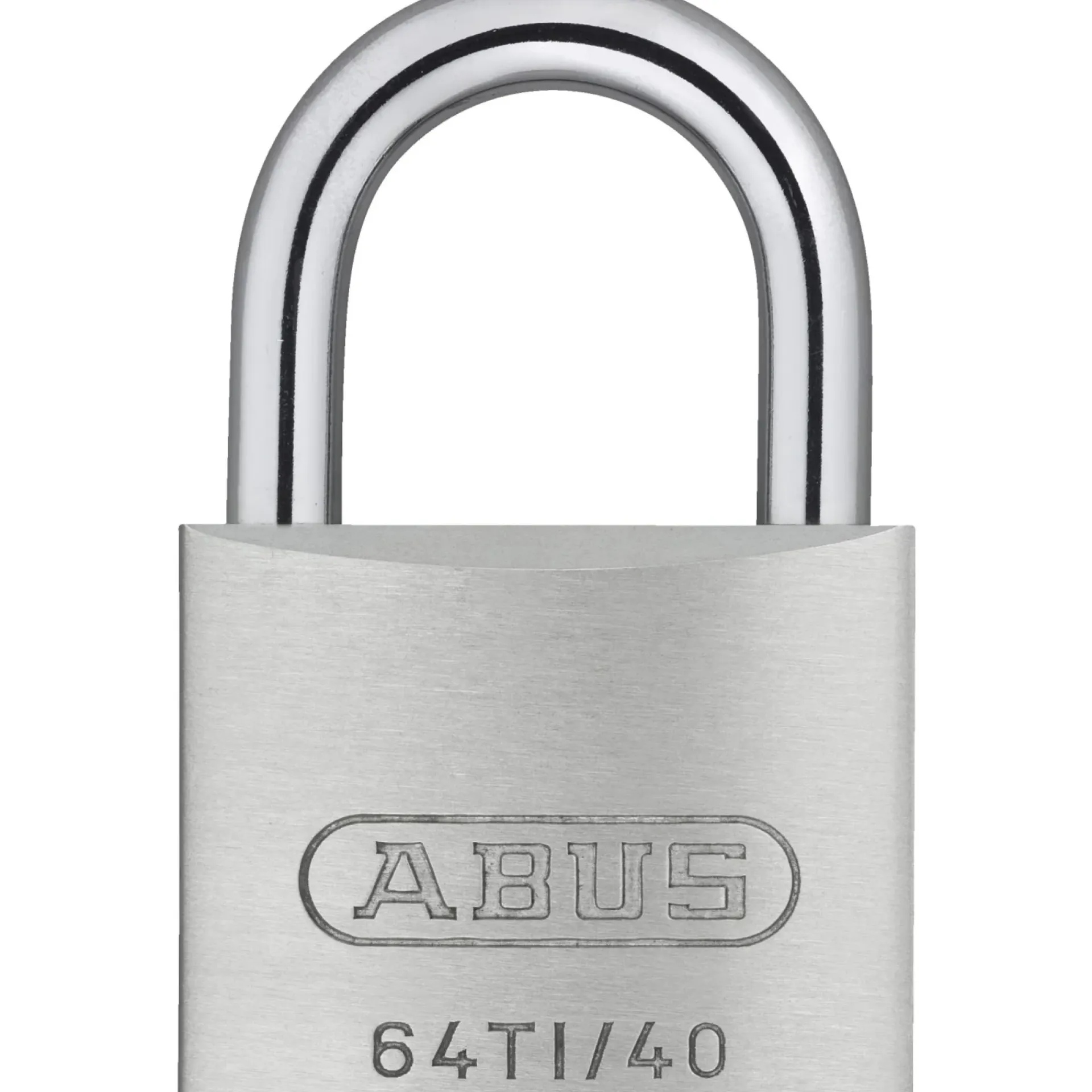 New Abus 64TI/40 HÆNGELÅS 62X40X15 MM SØLV 2 STK