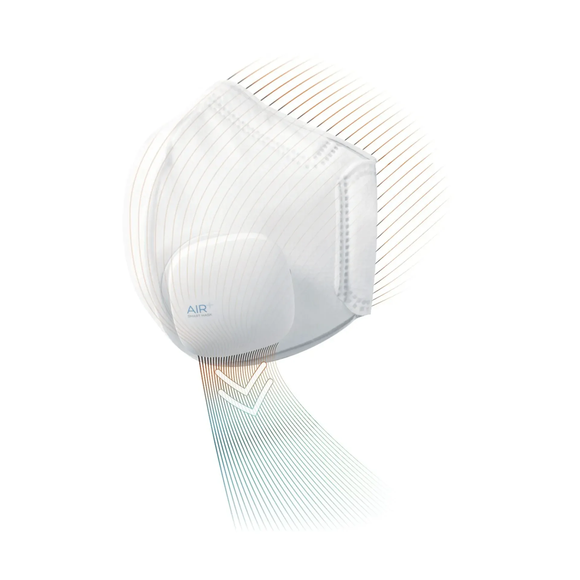Discount AIR+ FFP2, M/ VENTIL STØVMASKE 10 STK