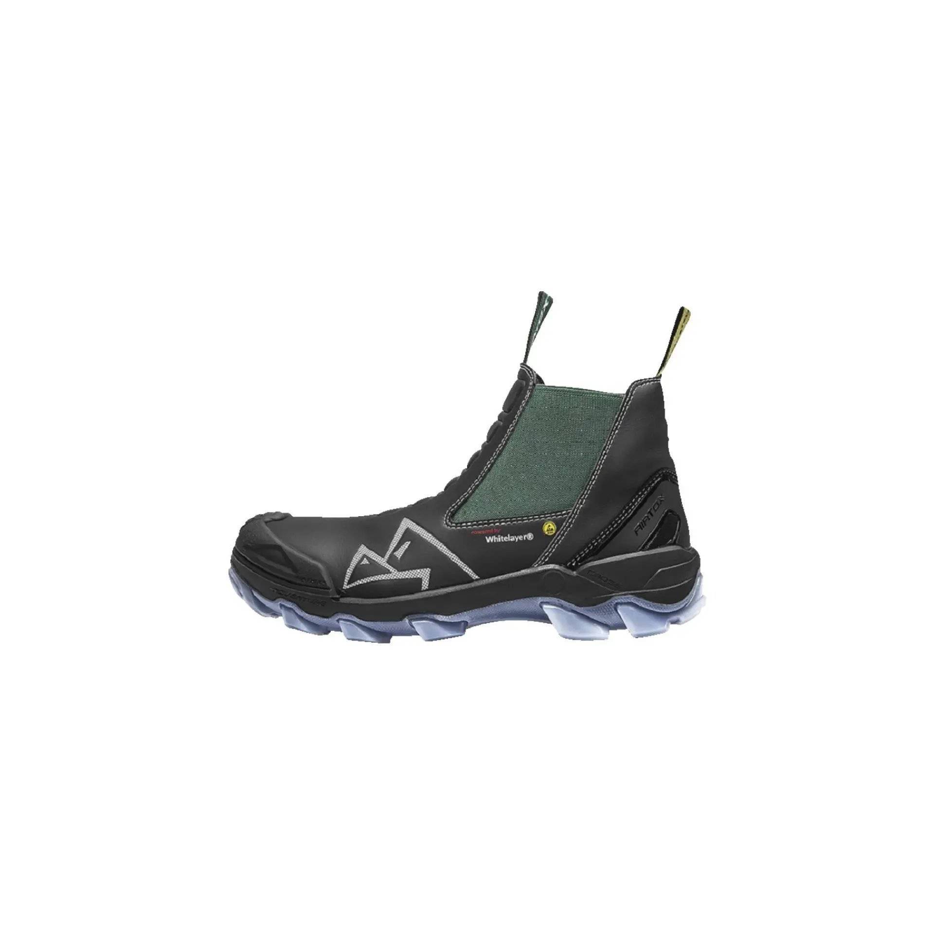 Airtox G-FORCE GLC SIKKERHEDSSTØVLET SORT/GRØN 39