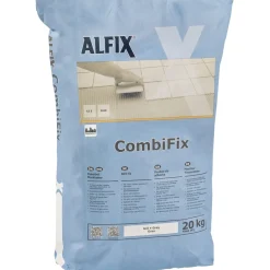 Clearance Alfix COMBIFIX FLISEKLÆB 20 KG GRÅ
