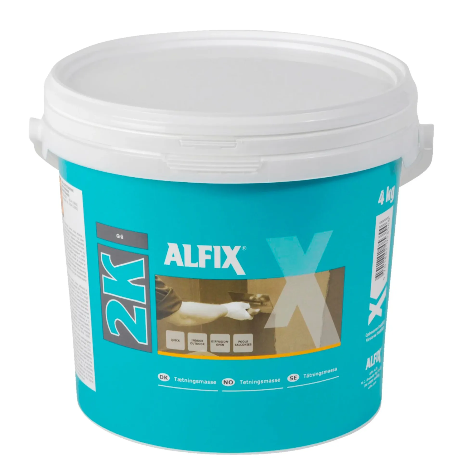 Outlet Alfix 2K TÆTNINGSMASSE 4 KG