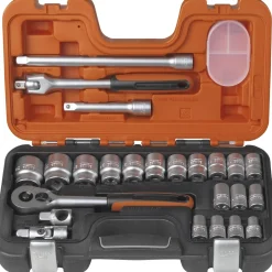 Best Bahco TOPNØGLESÆT 1/2" 24 DELE