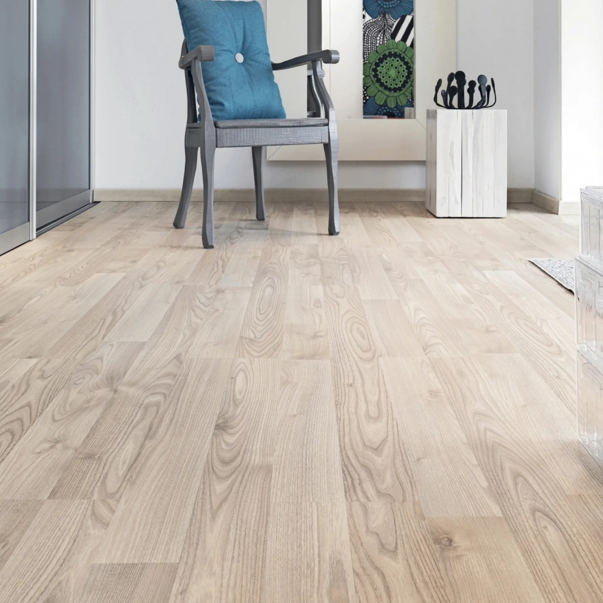 Sale BerryAlloc ORIGINAL 2-STAV LAMINATGULV EG HVID
