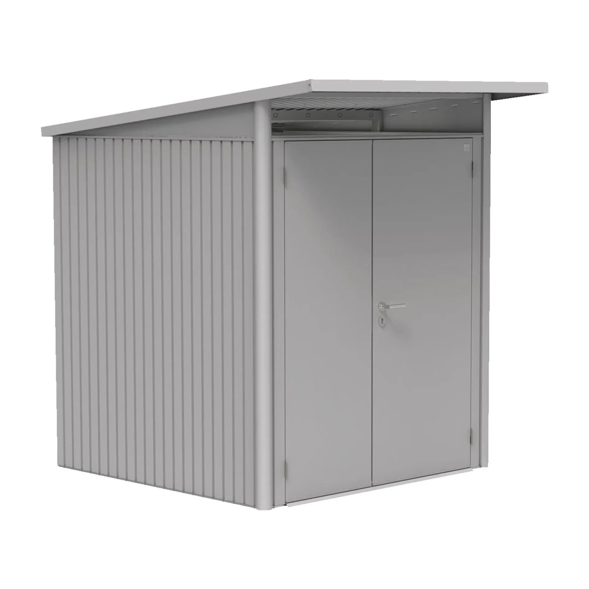 New Biohort AVANTGARDE A1 REDSKABSRUM SØLV METALLIC 3,96 M2