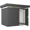 Best Biohort CASANOVA CASANOVA REDSKABSRUM MØRKEGRÅ METALLIC 7,59 M2