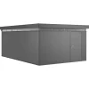 Outlet Biohort CASANOVA CASANOVA REDSKABSRUM MØRKEGRÅ METALLIC 27,09 M2