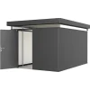 Biohort CASANOVA CASANOVA REDSKABSRUM MØRKEGRÅ METALLIC 14,19 M2