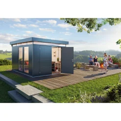 Sale Biohort CASANOVA CASANOVA REDSKABSRUM MØRKEGRÅ METALLIC 20,79 M2