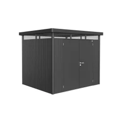 Outlet Biohort HIGHLINE H3 REDSKABSRUM MØRKEGRÅ METALLIC 6,46 M2