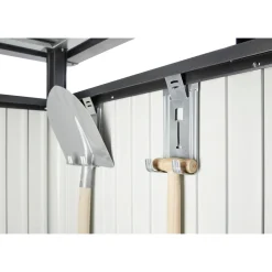 Best Biohort HIGHLINE H1 REDSKABSRUM MØRKEGRÅ METALLIC 4,26 M2