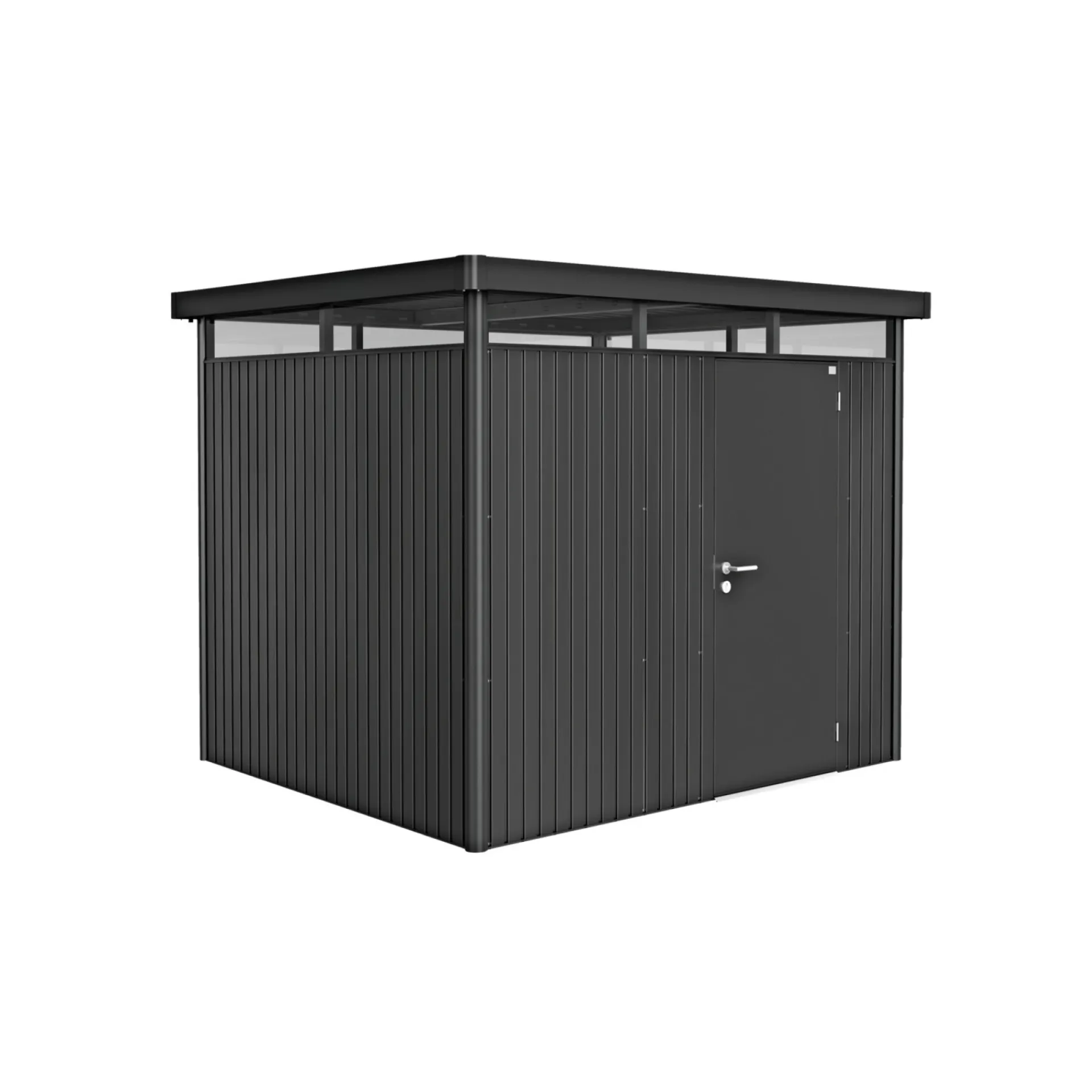 Outlet Biohort HIGHLINE H3 REDSKABSRUM MØRKEGRÅ METALLIC 6,46 M2