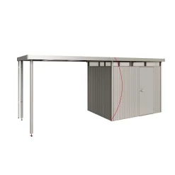 Hot Biohort HIGHLINE H2 SIDETAG SØLV METALLIC