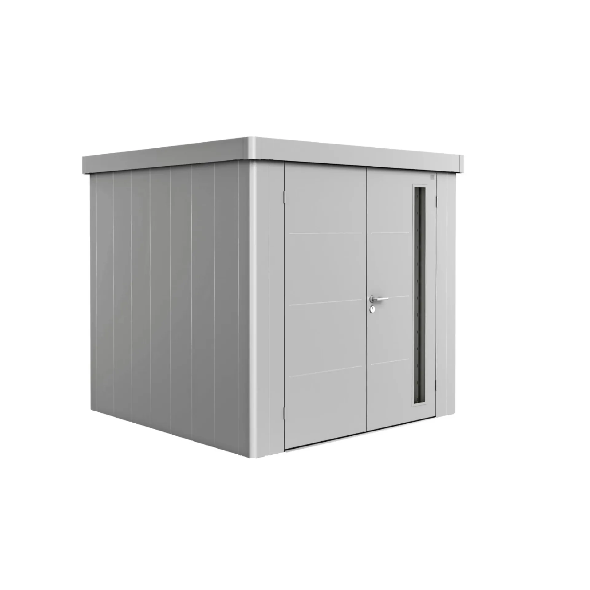 Outlet Biohort NEO 2B REDSKABSRUM SØLV METALLIC 4,84 M2