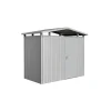 Best Biohort PANORAMA P1 REDSKABSRUM SØLV METALLIC 4,31 M2