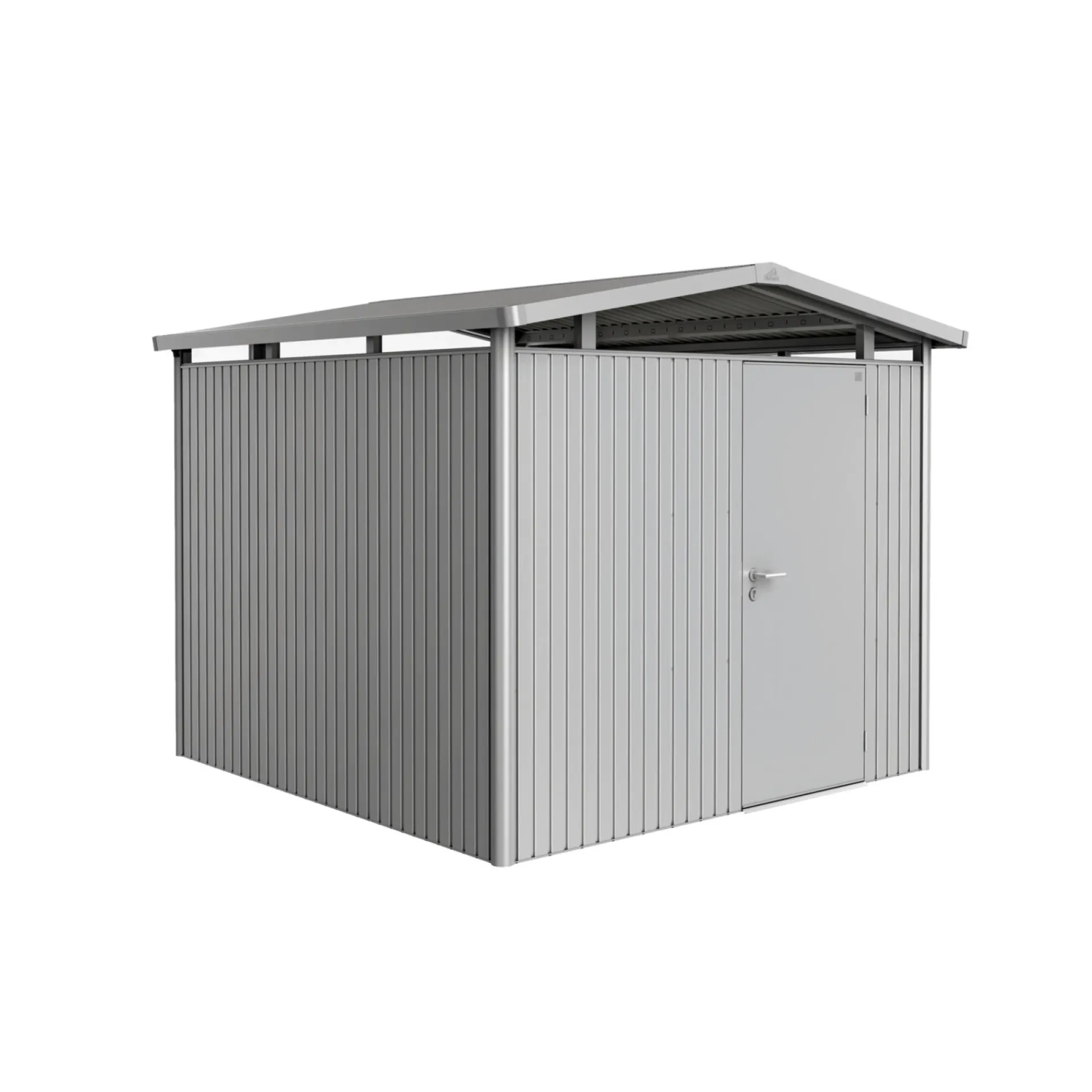Best Biohort PANORAMA P4 REDSKABSRUM SØLV METALLIC 7,59 M2