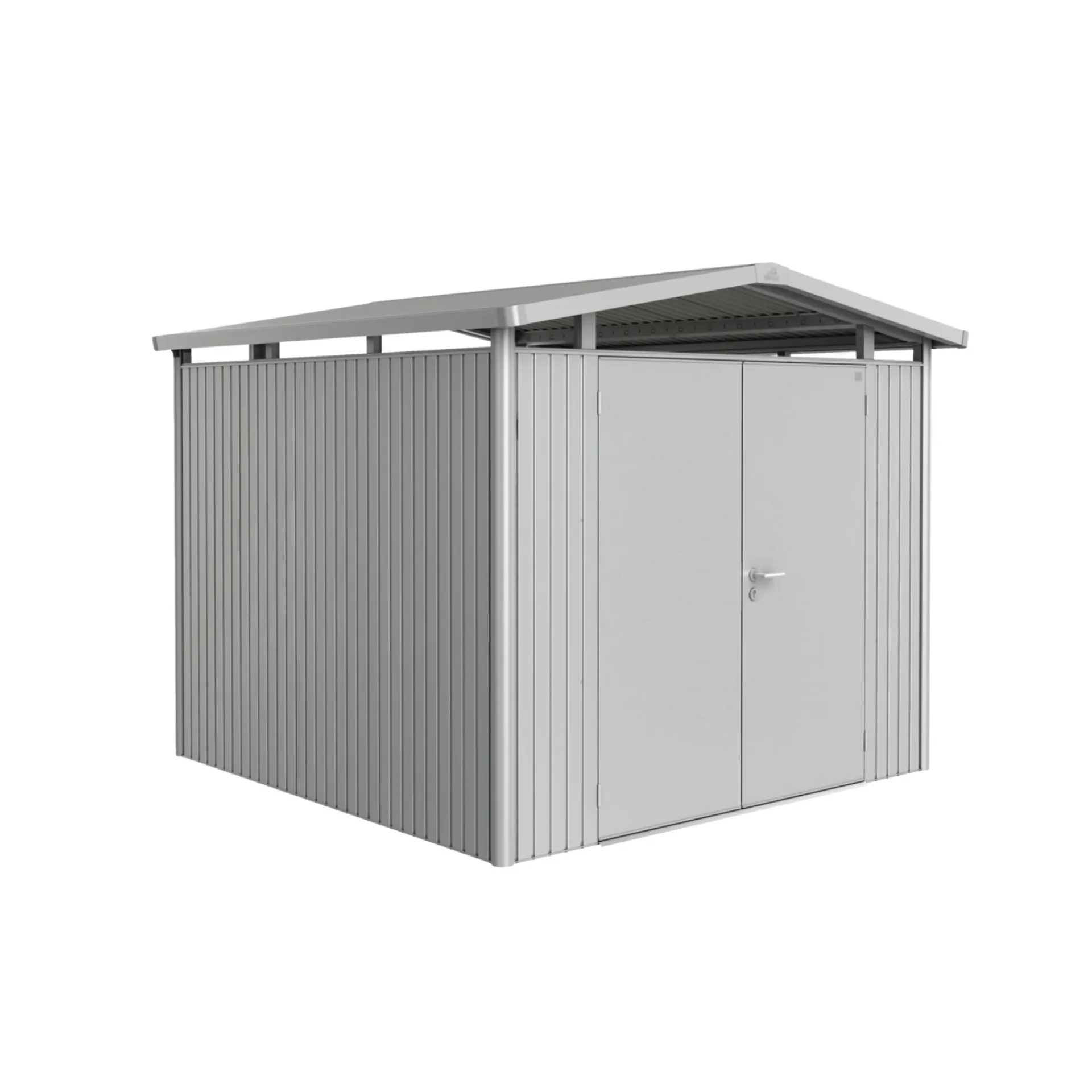 Outlet Biohort PANORAMA P4 REDSKABSRUM SØLV METALLIC 7,59 M2