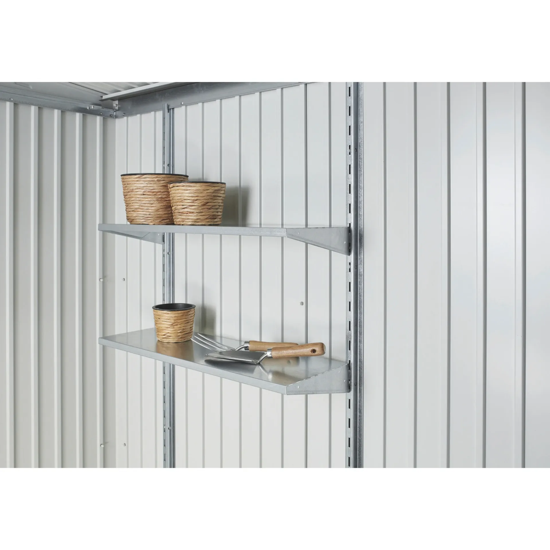 Biohort REDSKABSRUM STR. 230 REDSKABSRUM MØRKEGRÅ METALLIC 1,91 M2