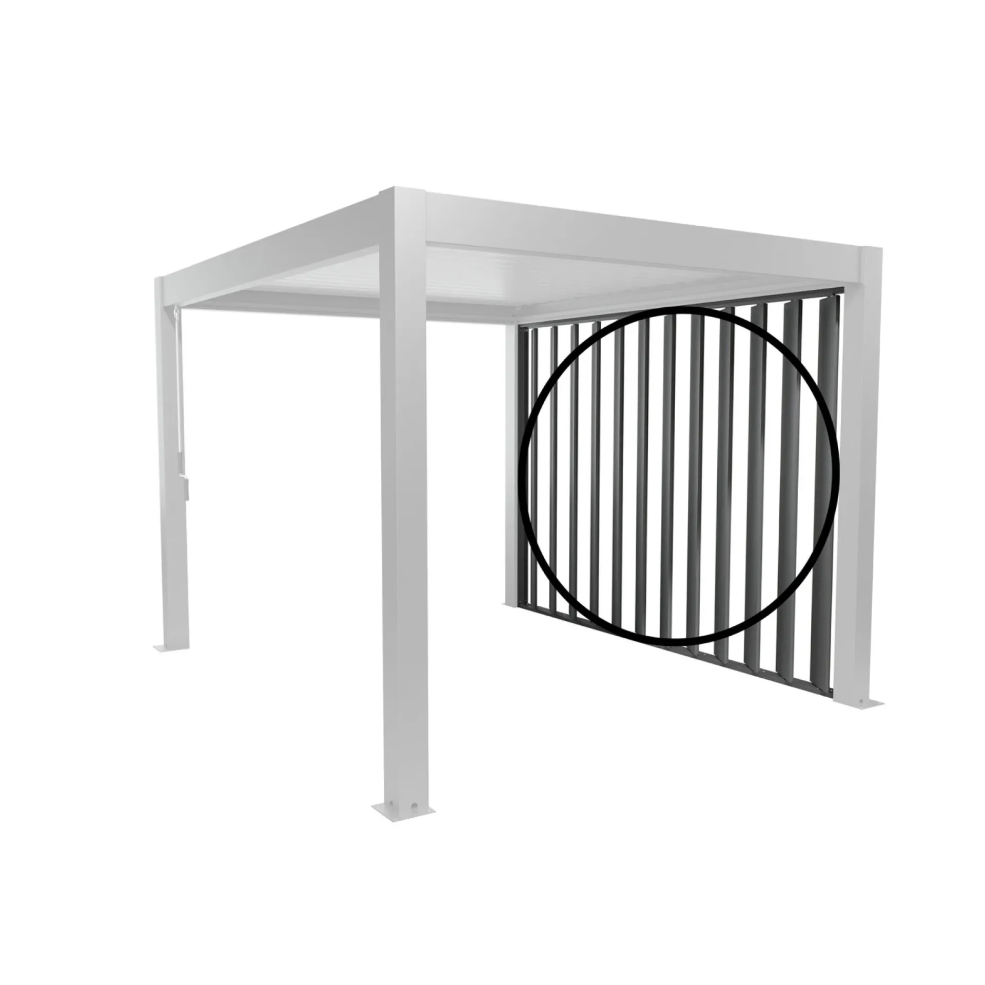 Clearance Biohort SIDEVÆG PERGOLA 2.35 X 3.27 M