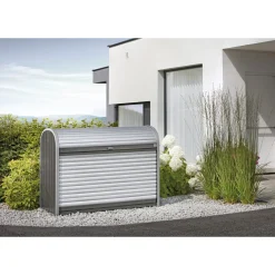 Outlet Biohort STOREMAX STR. 160 REDSKABSRUM KVARTSGRÅ METALLIC 1,27 M2