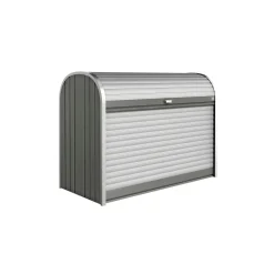 Outlet Biohort STOREMAX STR. 160 REDSKABSRUM KVARTSGRÅ METALLIC 1,27 M2