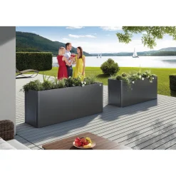 Discount Biohort 2X0,5 HØJBED MØRKEGRÅ METALLIC 77 X 53 X 201 CM