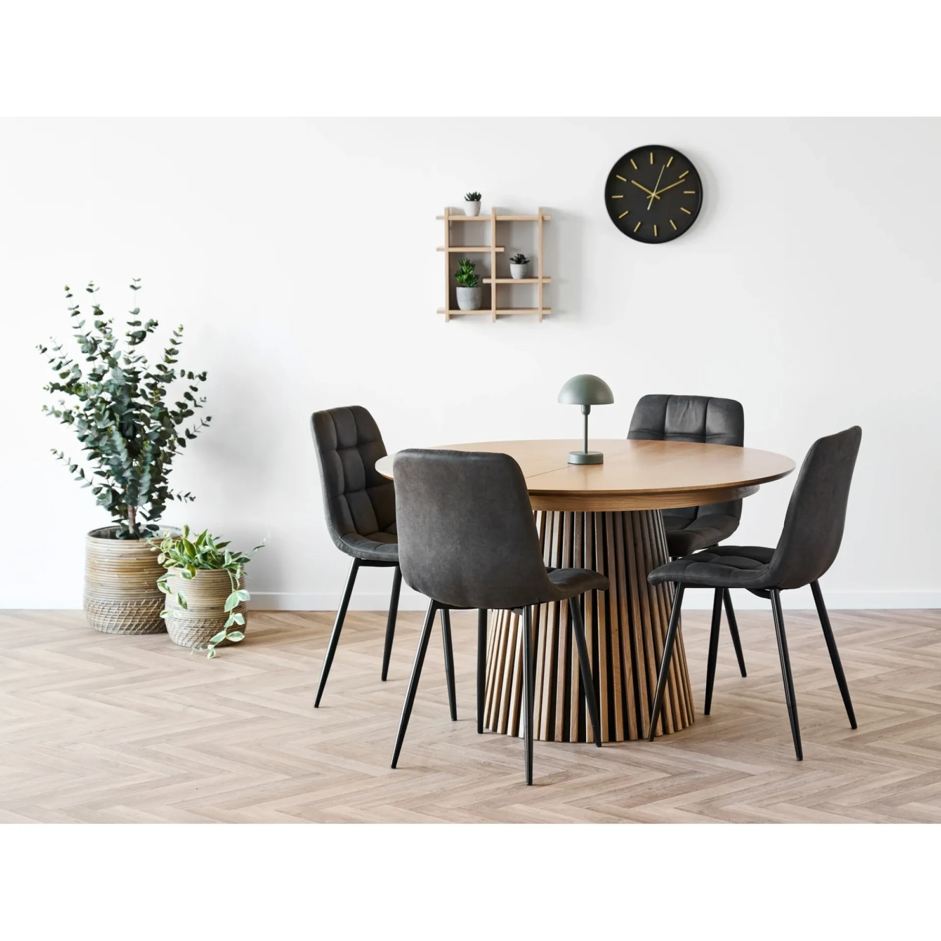 Best Boliginteriør BOLIGINTERIØR CLARA SPISESTOL MØRKEGRÅ 86 X 44 X 55 CM