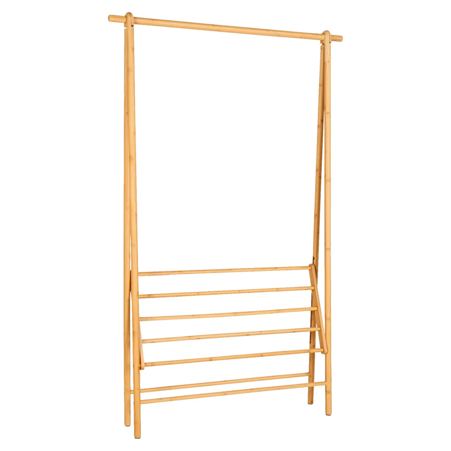 Best Boliginteriør BOLIGINTERIØR ELVA TØJSTATIV NATUR 164 X 104 X 46 CM