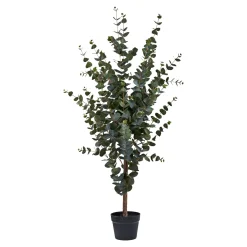 Hot Boliginteriør BOLIGINTERIØR EUKALYPTUS TRÆ KUNSTIG PLANTE 120 CM