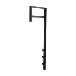 Outlet Boliginteriør BOLIGINTERIØR GARDEROBESTATIV SORT 82 X 3 X 30 CM