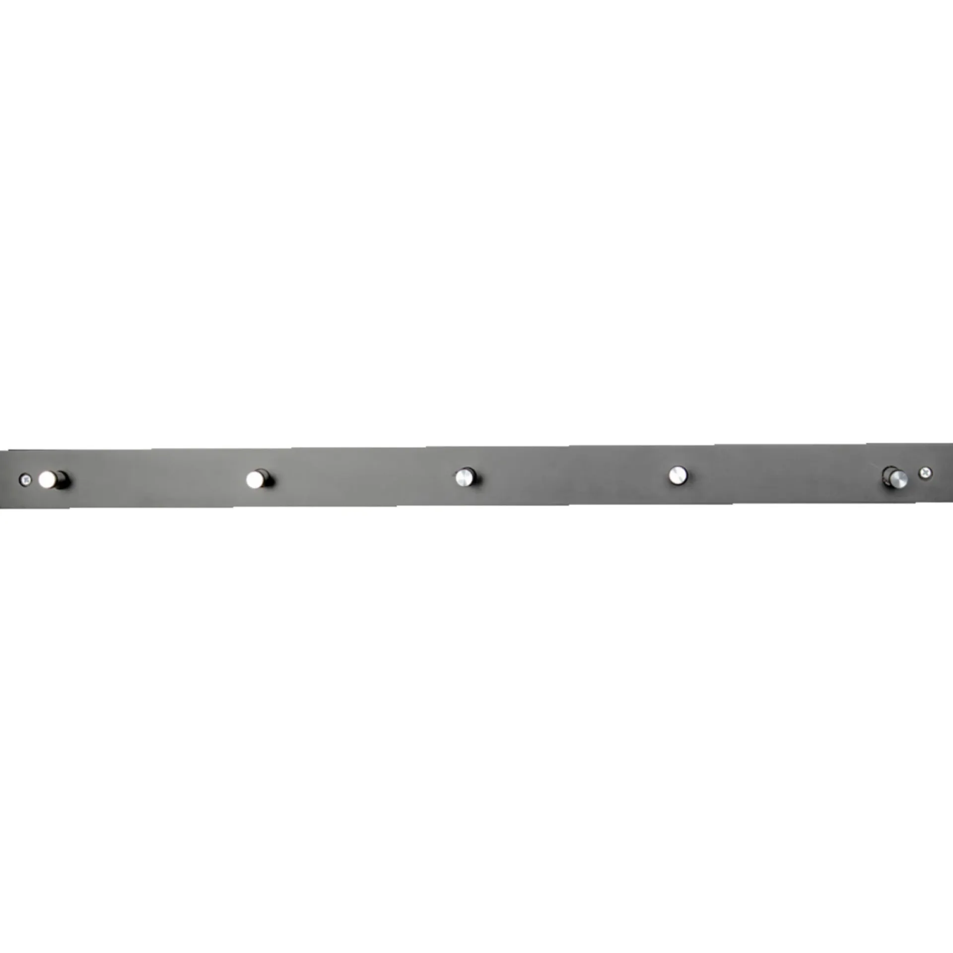 Clearance Boliginteriør BOLIGINTERIØR KNAGERÆKKE SORT/KROM 4.50 X 1.80 X 70 CM