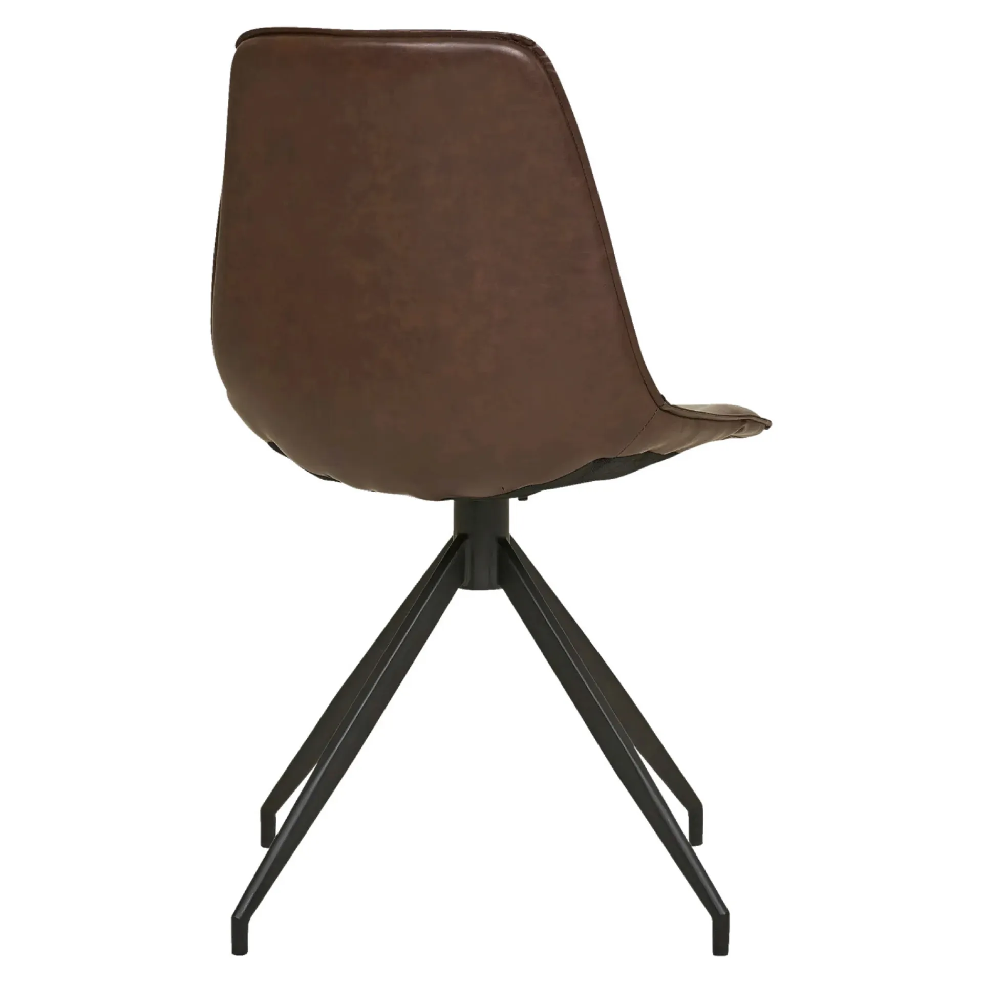 New Boliginteriør BOLIGINTERIØR LEA SPISESTOL BRUN/SORT 86 X 48 X 56 CM
