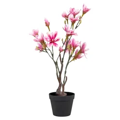 Sale Boliginteriør BOLIGINTERIØR MAGNOLIATRÆ KUNSTIG PLANTE 75 CM