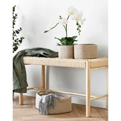 Outlet Boliginteriør BOLIGINTERIØR NOVA BÆNK POPPEL 35 X 80 CM