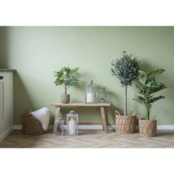 Outlet Boliginteriør BOLIGINTERIØR OLIVENTRÆ KUNSTIG PLANTE 120 CM