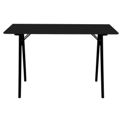 Clearance Boliginteriør BOLIGINTERIØR SKRIVEBORD SORT 60 X 120 CM