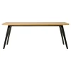 Discount Boliginteriør BOLIGINTERIØR SPISEBORD SILDEBENSMØNSTER NATUR 90 X 200 CM