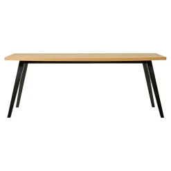 Discount Boliginteriør BOLIGINTERIØR SPISEBORD SILDEBENSMØNSTER NATUR 90 X 200 CM