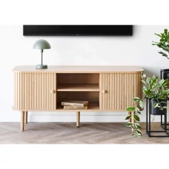 Hot Boliginteriør BOLIGINTERIØR STINE TV-BORD NATUR 52 X 113 X 40 CM