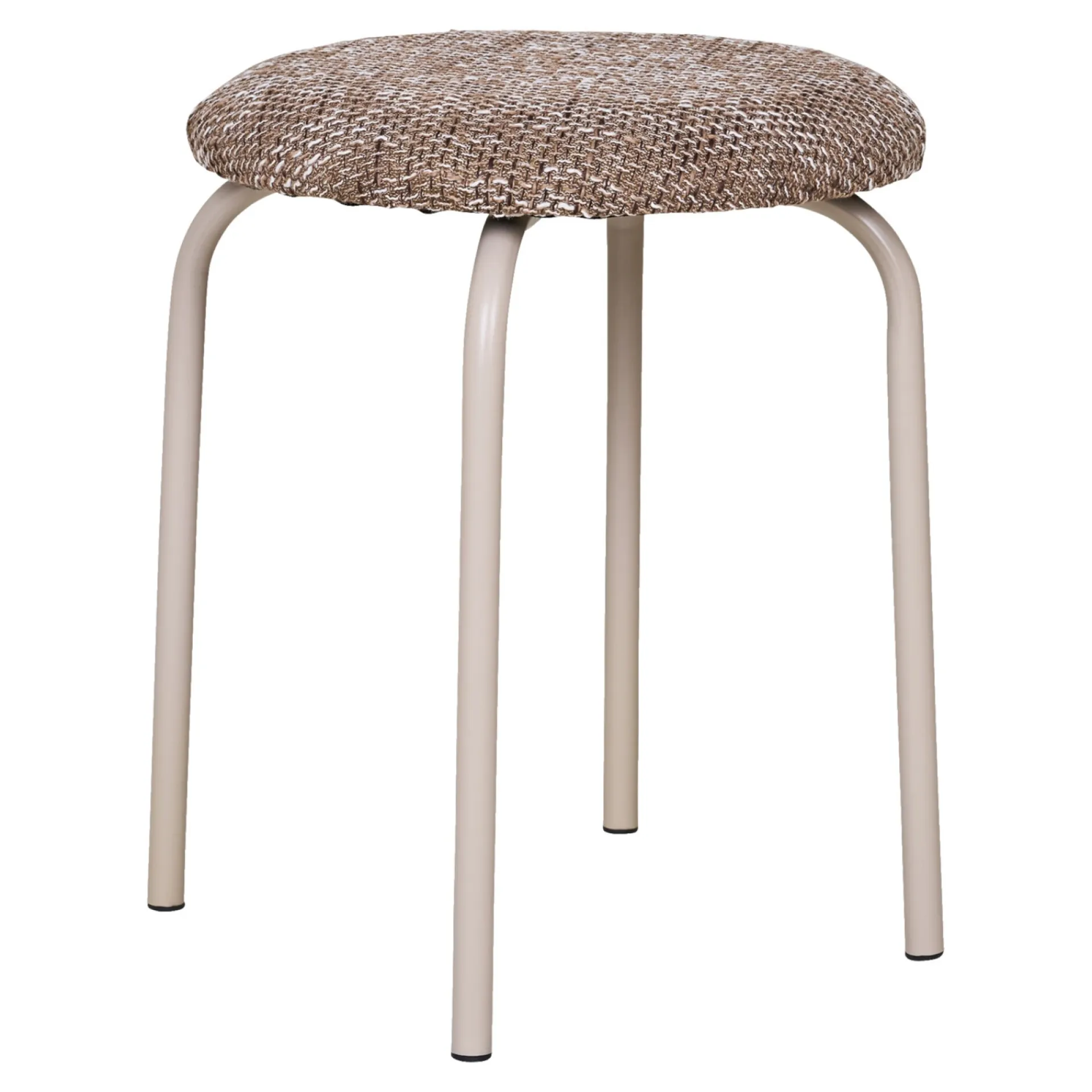 Discount Boliginteriør BOLIGINTERIØR TABURET BRUN MIX 44 X 35 X 35 CM