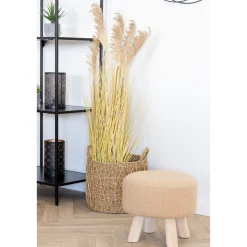 Best Boliginteriør BOLIGINTERIØR TABURET SAND 29 X 31 X 31 CM