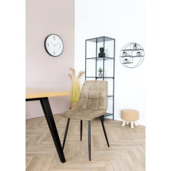 Best Boliginteriør BOLIGINTERIØR TABURET SAND 29 X 31 X 31 CM
