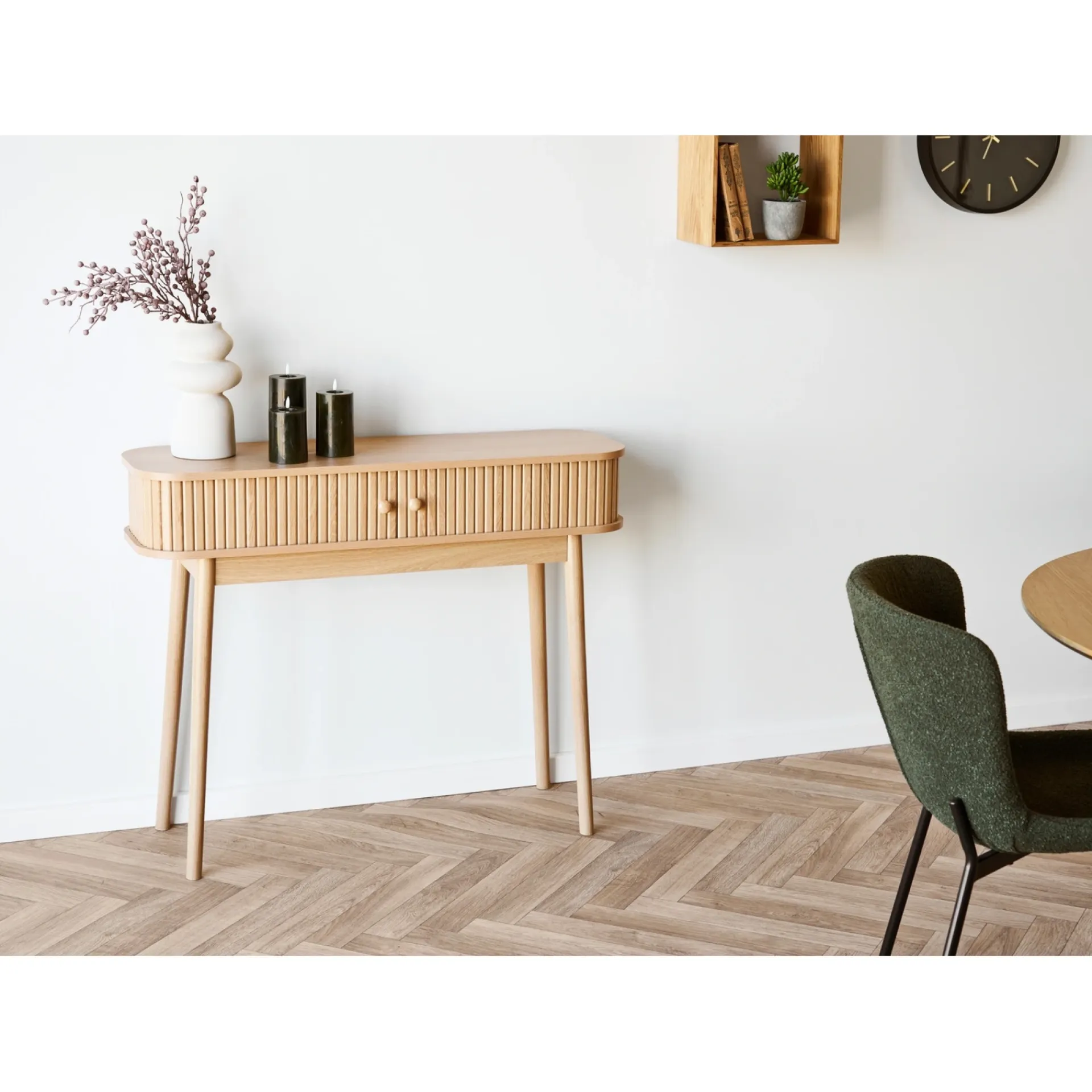 Discount Boliginteriør BOLIGINTERIØR VÆGHYLDE NATUR EG 30 X 18 X 30 CM